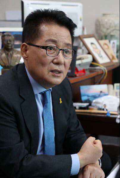 民主与和平党前议员朴智元（朝鲜日报）